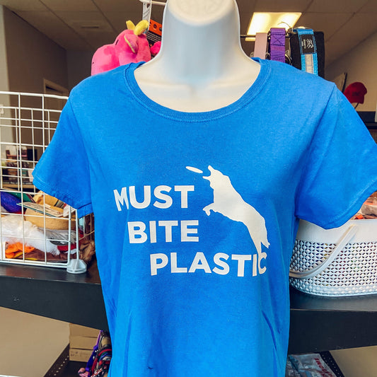 Must Bite Plastic T-Shirts