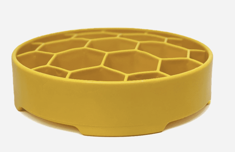 Honeycomb Design eBowl Enrichment Slow Feeder Bowl