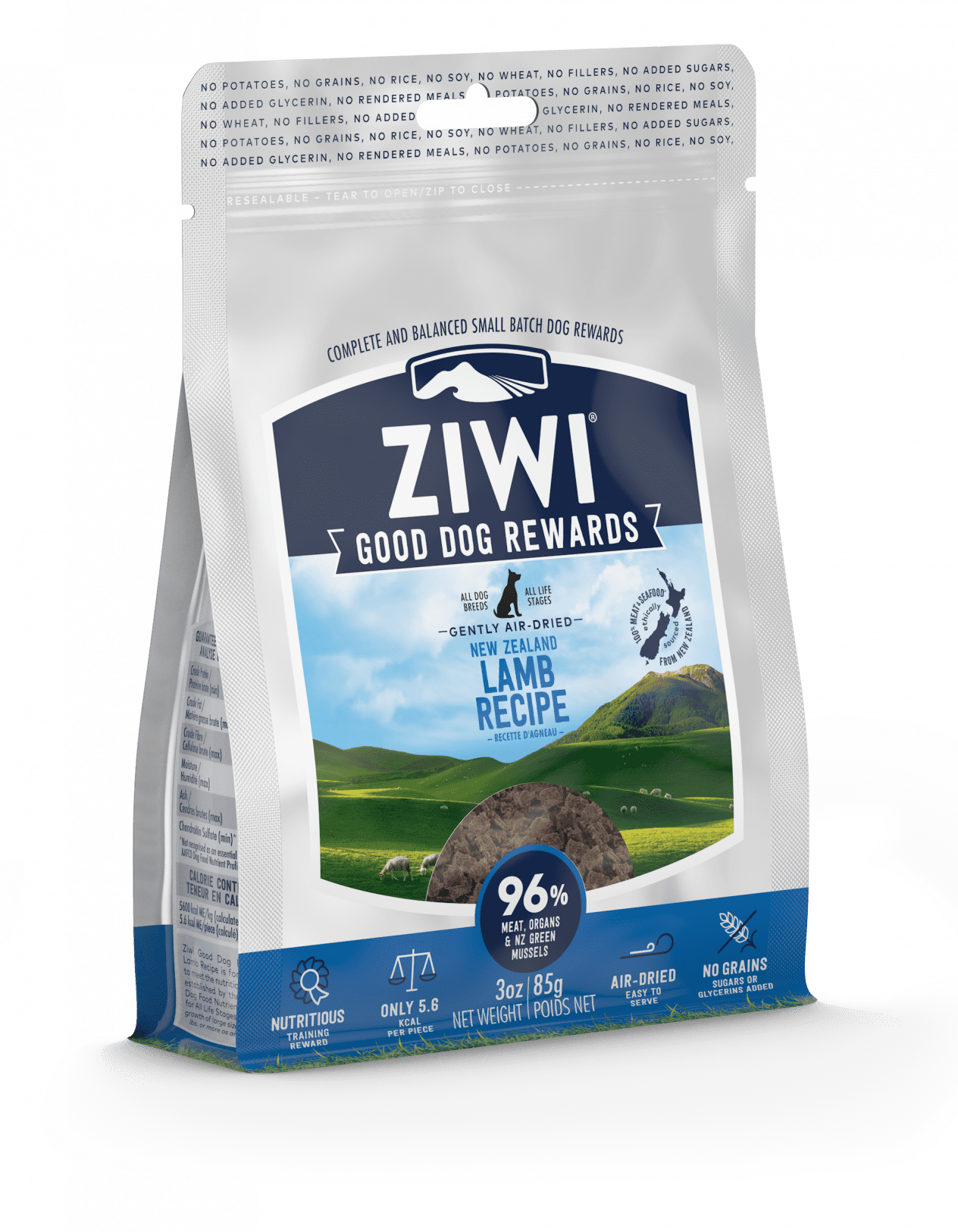 ZIWI Peak Dog Treat Lamb 85g