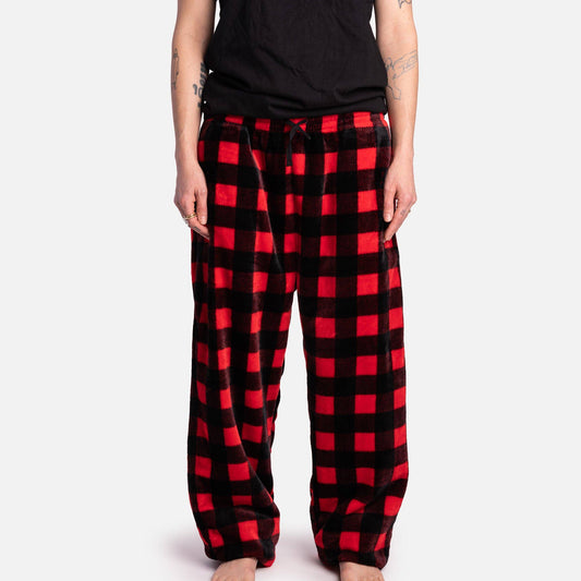 RED BUFFALO PLAID HUMAN PYJAMA'S (MATCH WITH YOUR PET!)