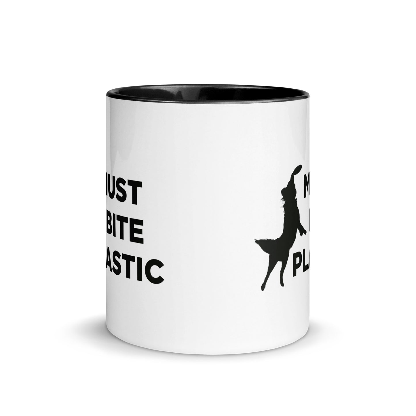 Must Bite Plastic Mug with Color Inside