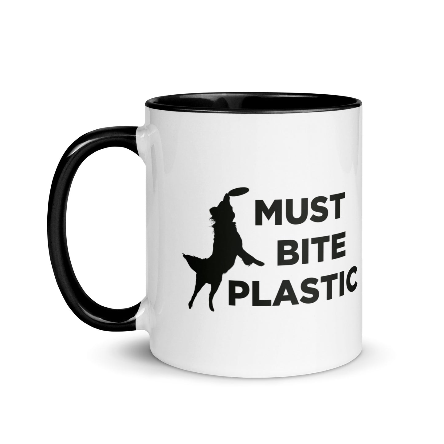 Must Bite Plastic Mug with Color Inside