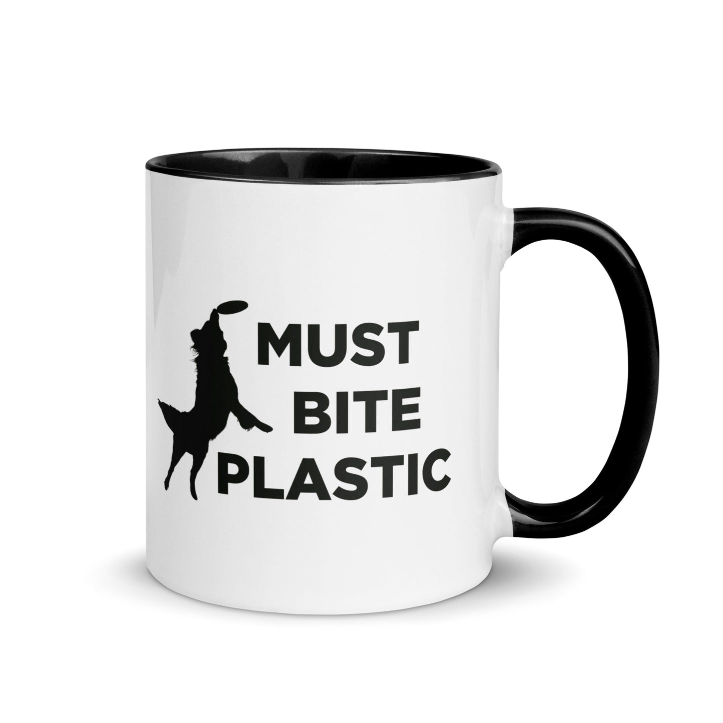 Must Bite Plastic Mug with Color Inside