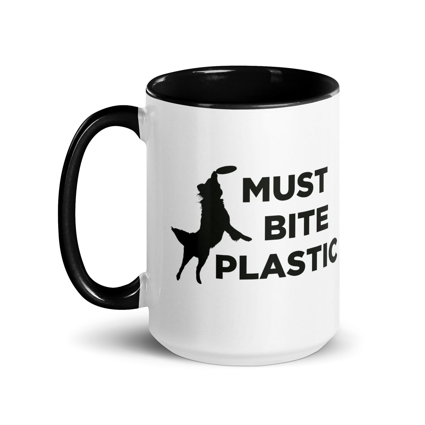 Must Bite Plastic Mug with Color Inside