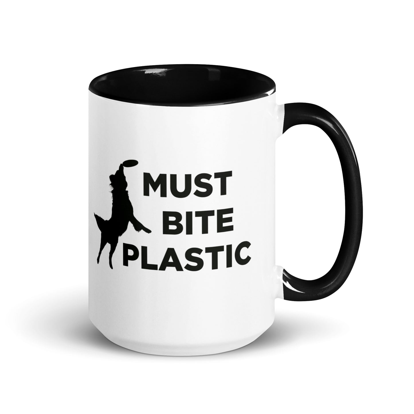 Must Bite Plastic Mug with Color Inside