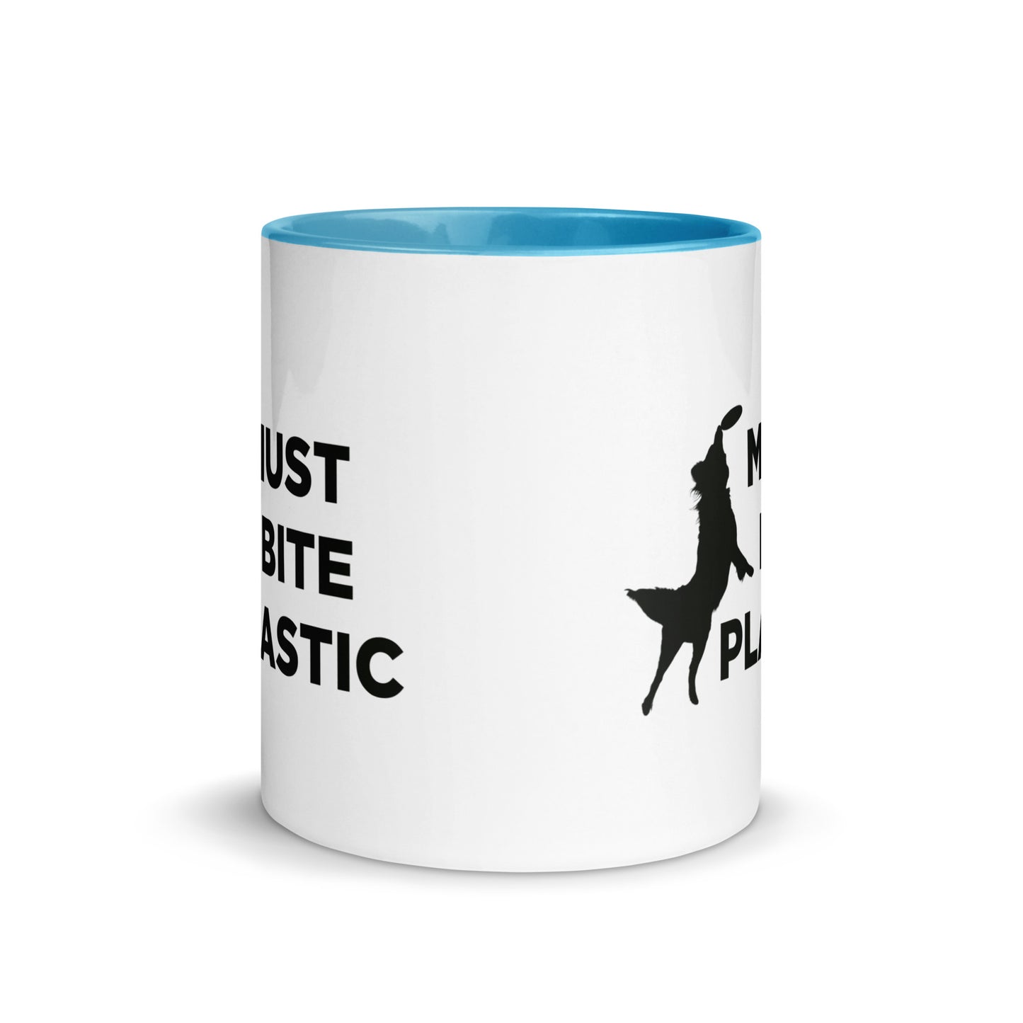 Must Bite Plastic Mug with Color Inside