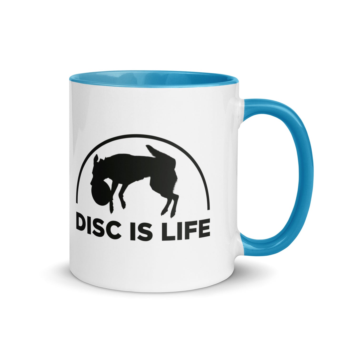 Disc is Life Mug with Color Inside