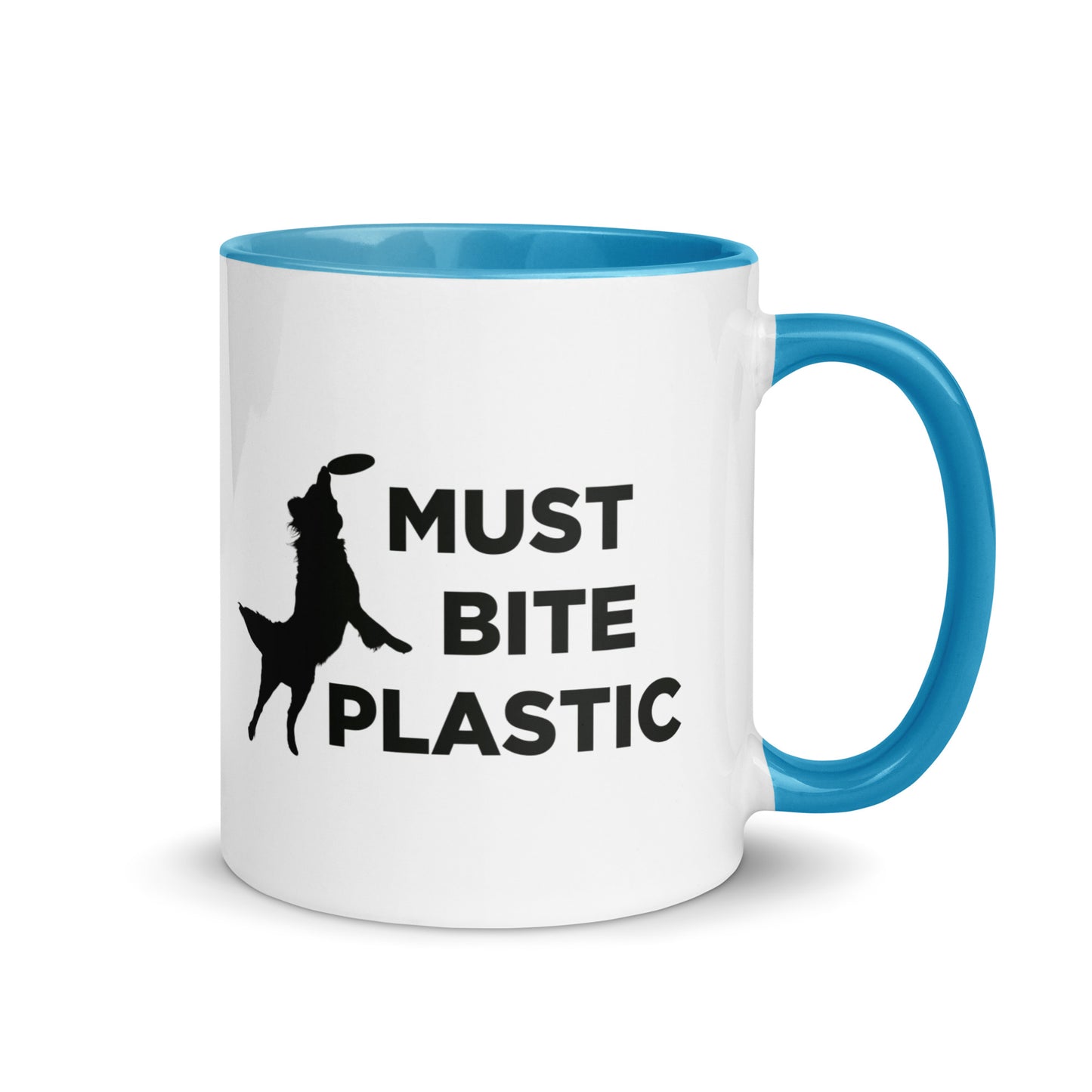 Must Bite Plastic Mug with Color Inside