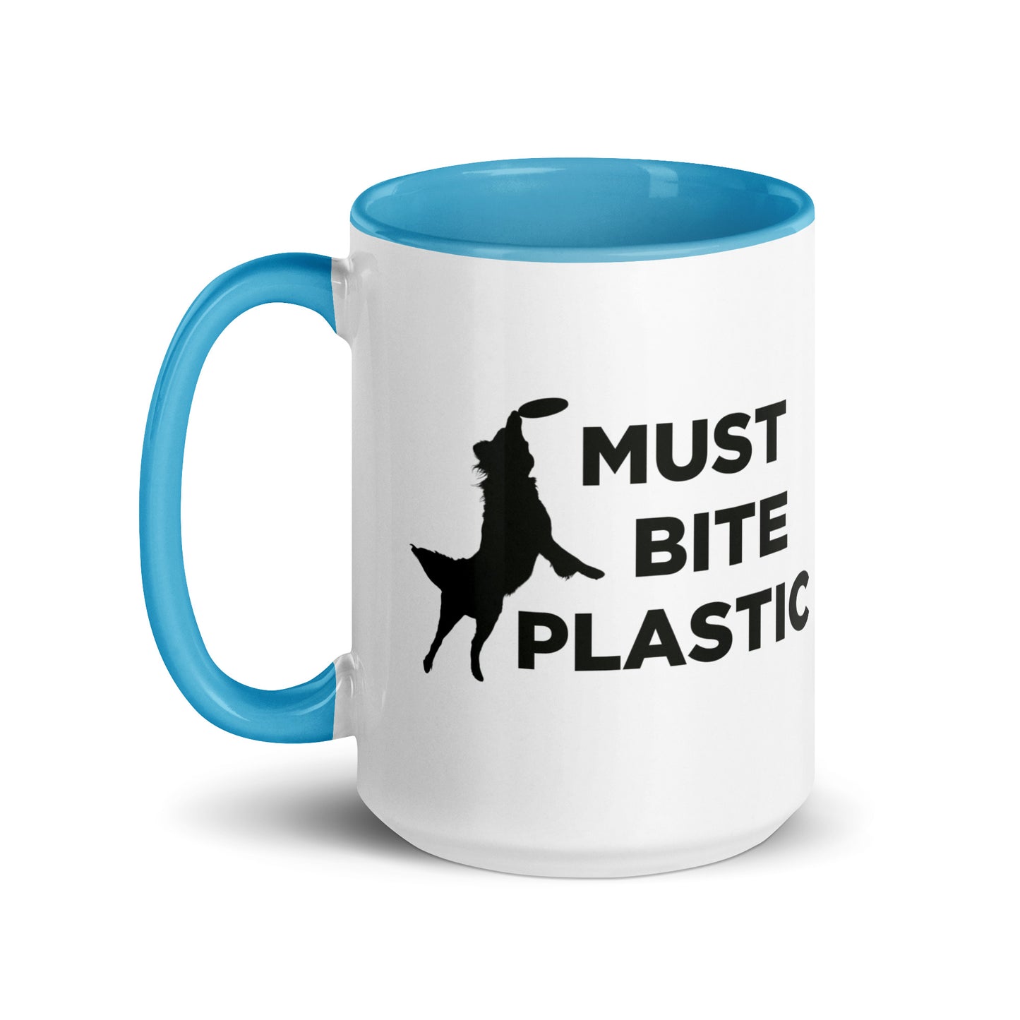 Must Bite Plastic Mug with Color Inside