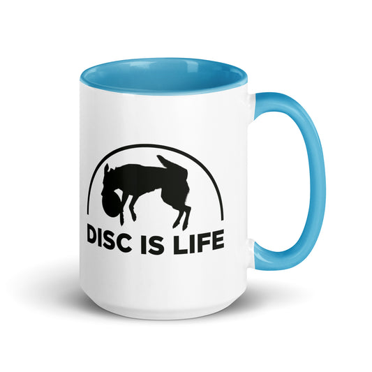 Disc is Life Mug with Color Inside