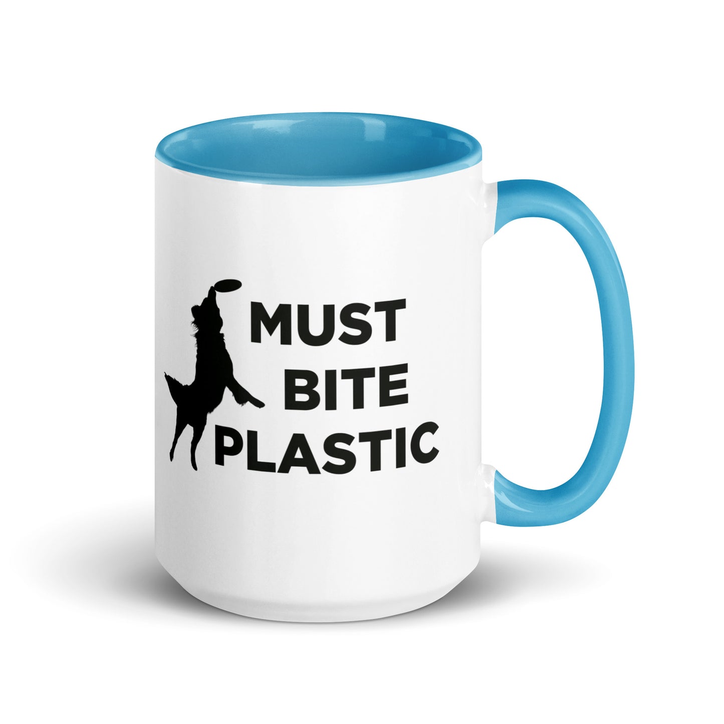 Must Bite Plastic Mug with Color Inside