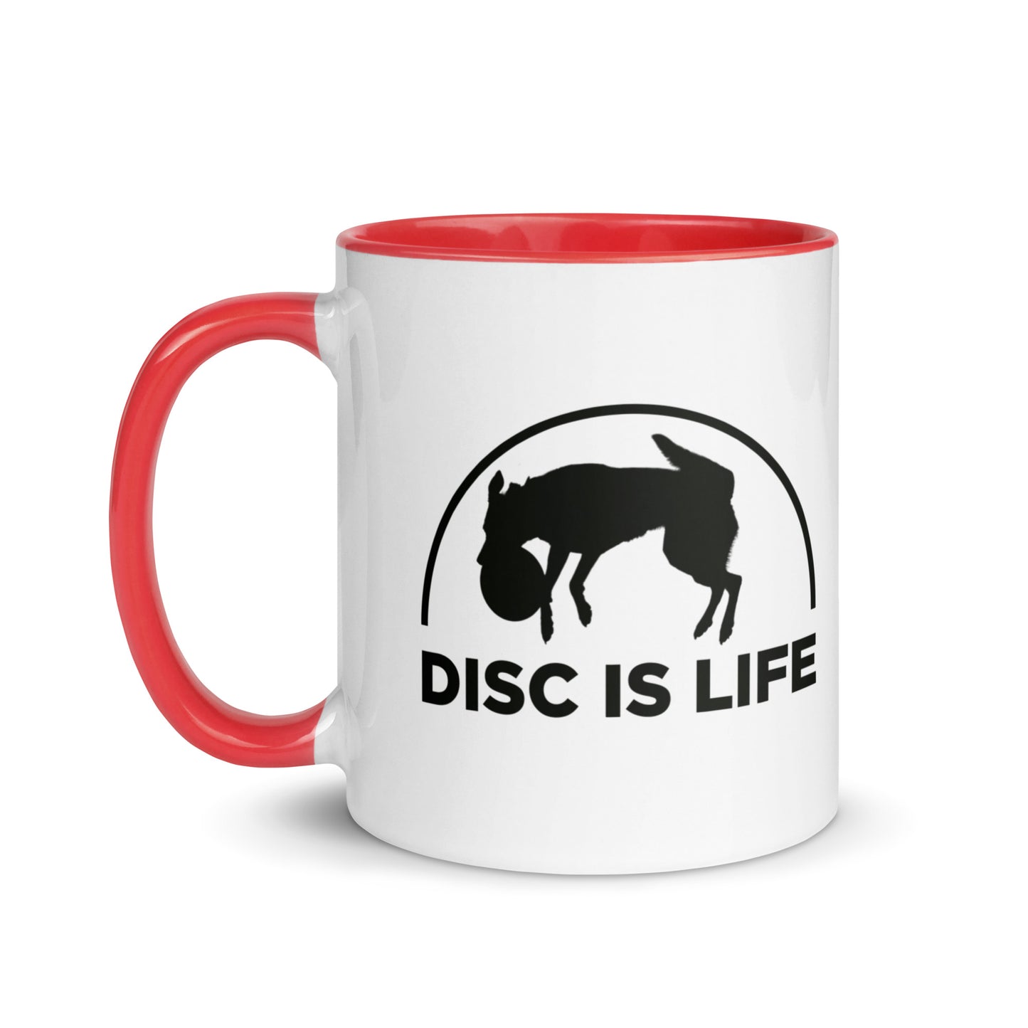 Disc is Life Mug with Color Inside