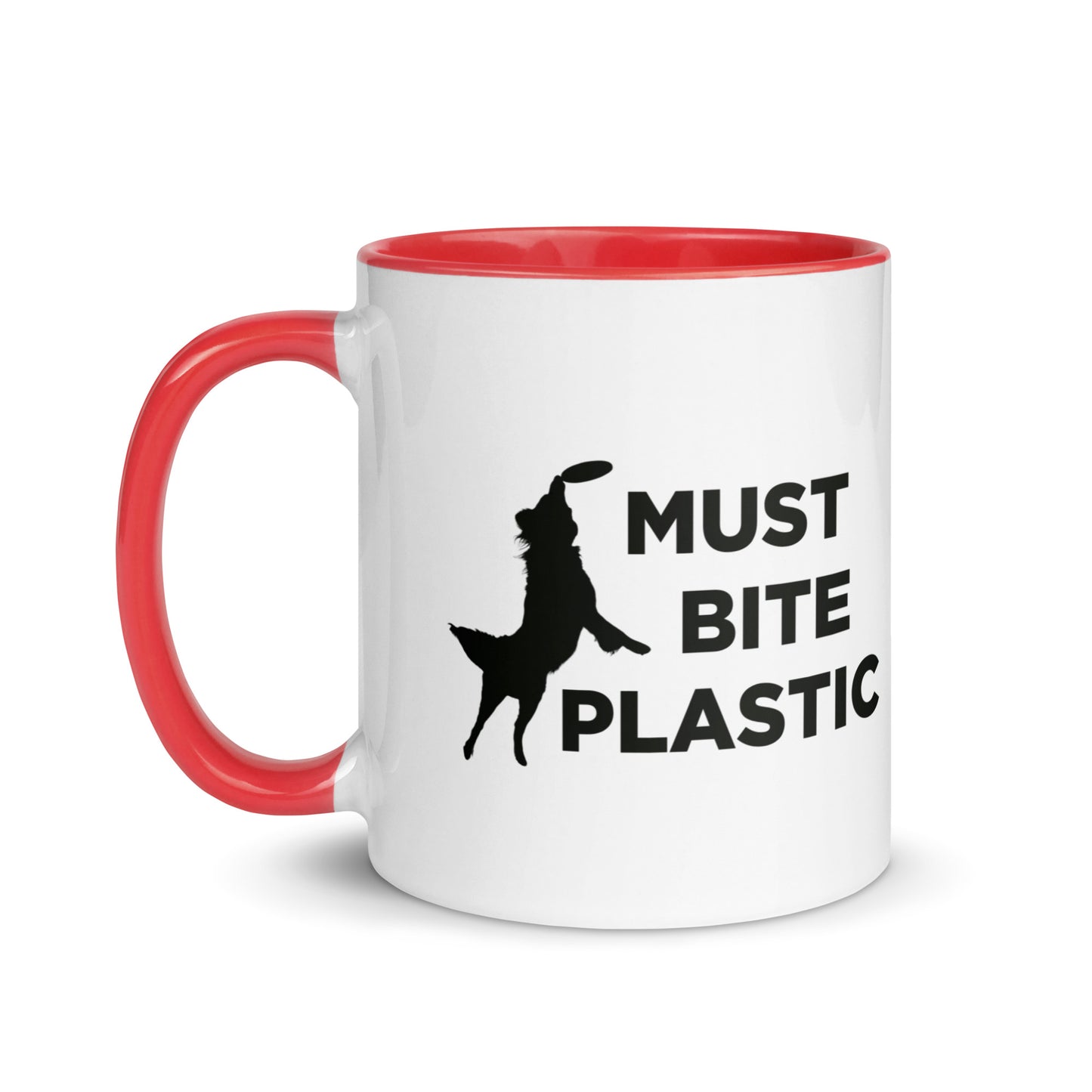 Must Bite Plastic Mug with Color Inside