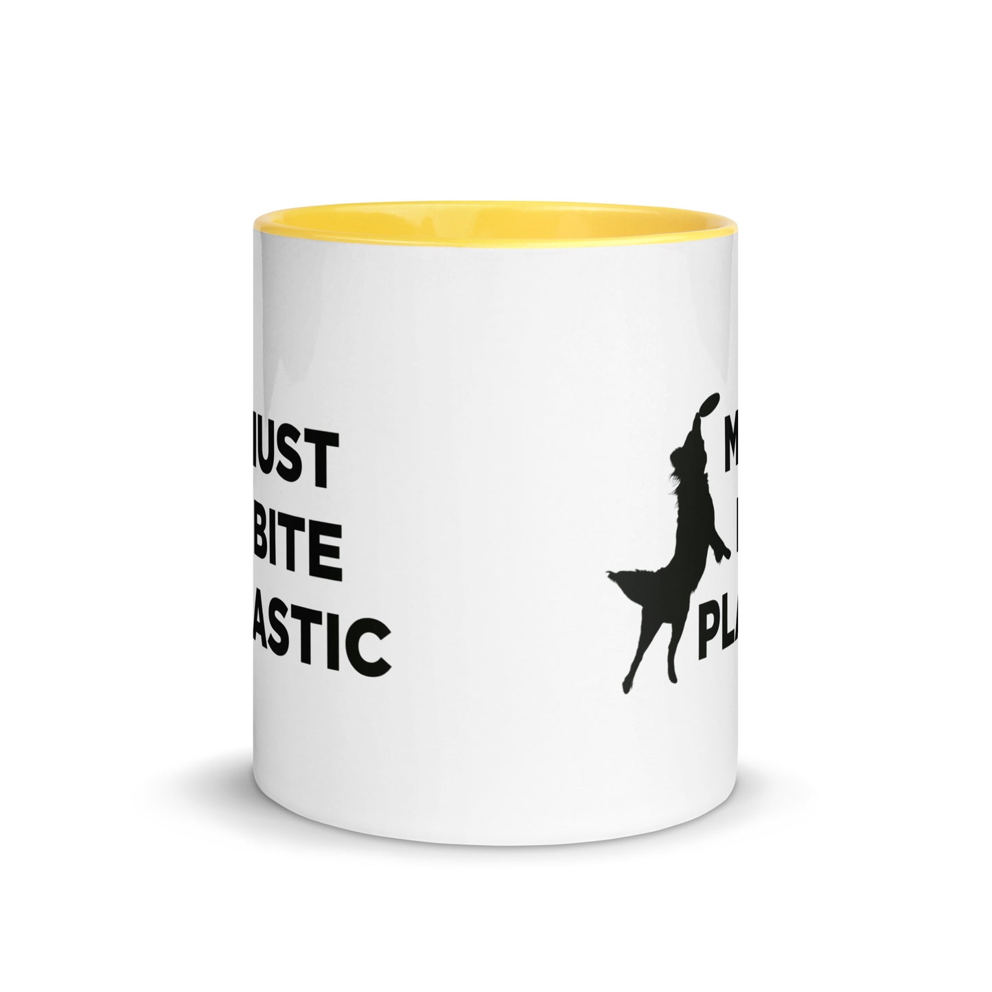 Must Bite Plastic Mug with Color Inside