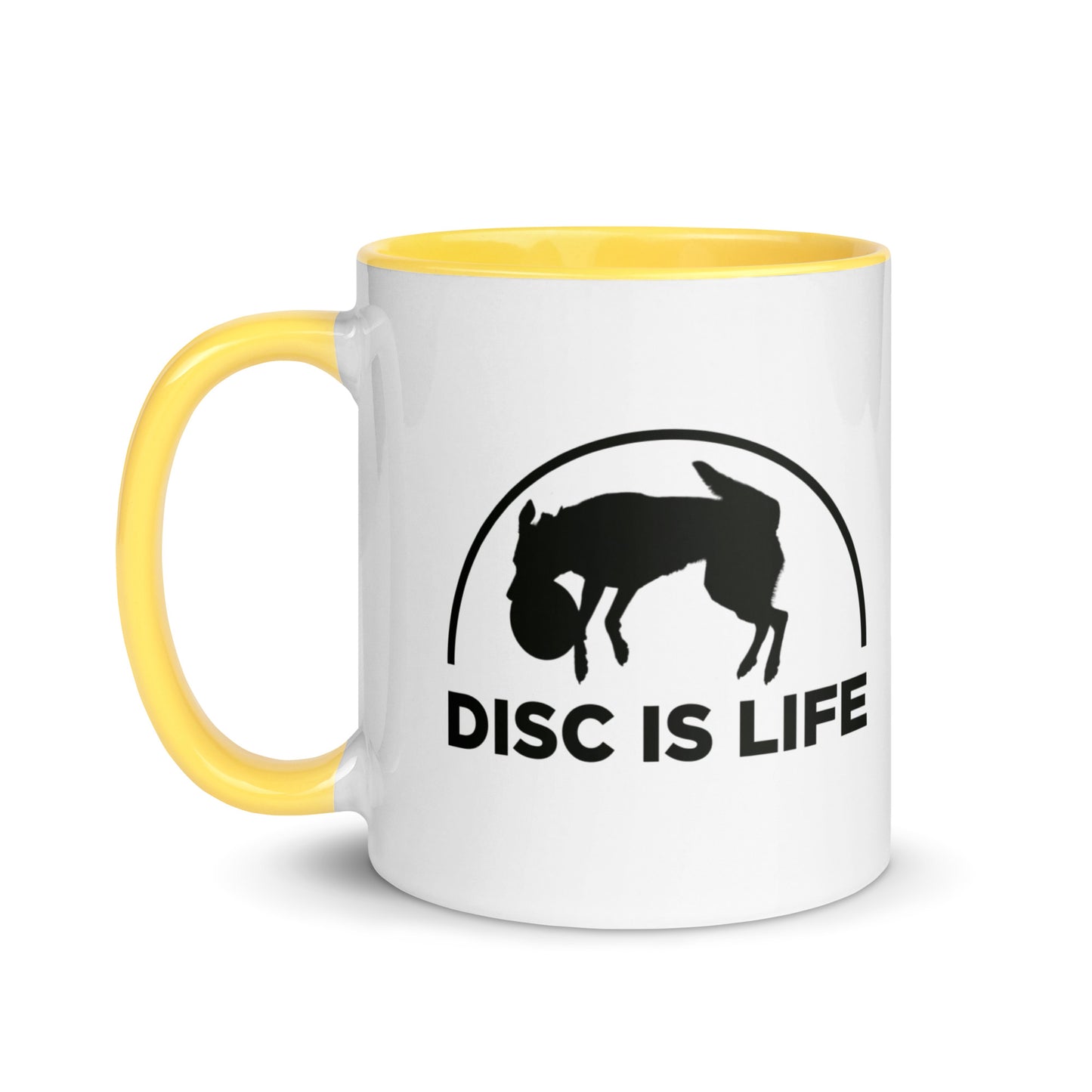 Disc is Life Mug with Color Inside