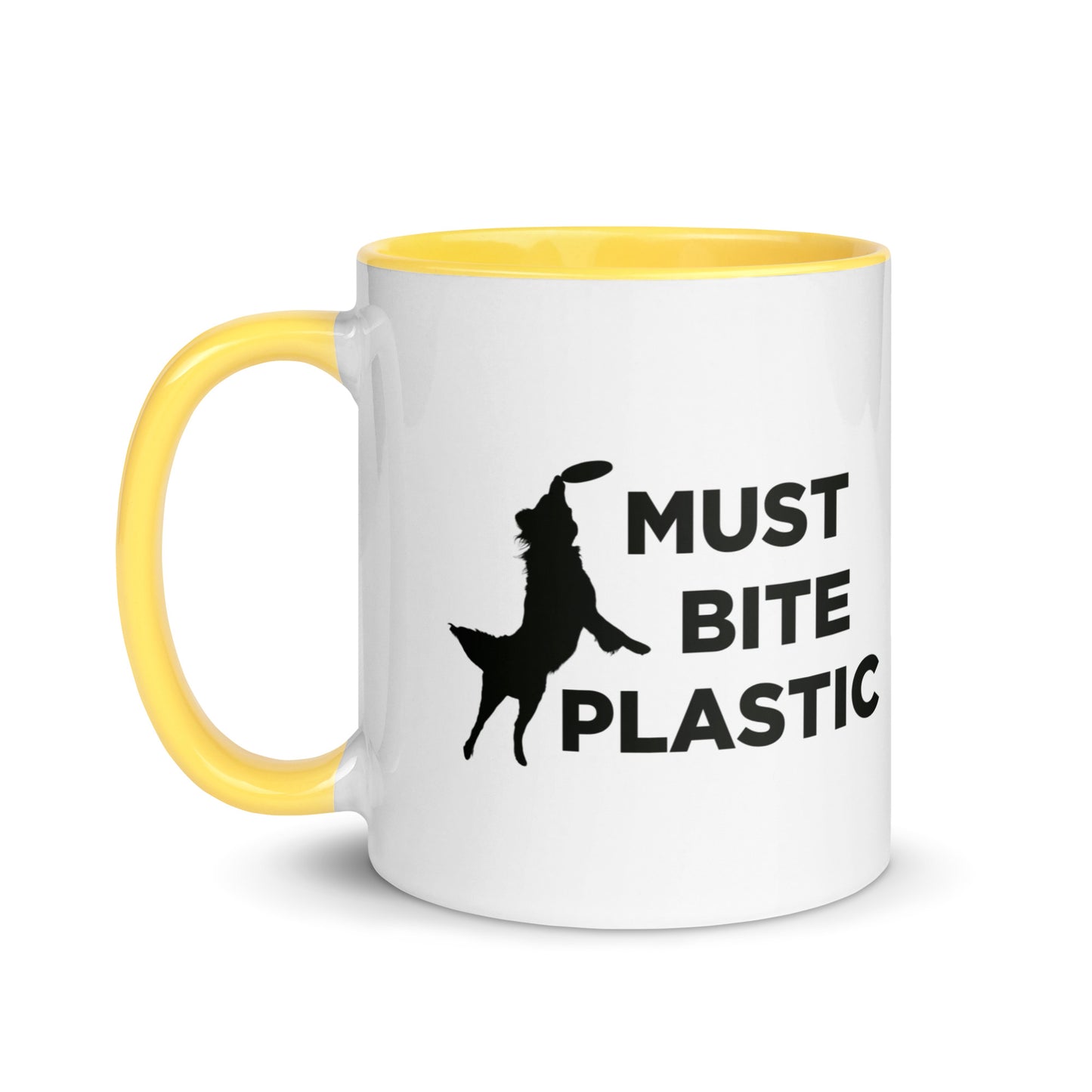 Must Bite Plastic Mug with Color Inside