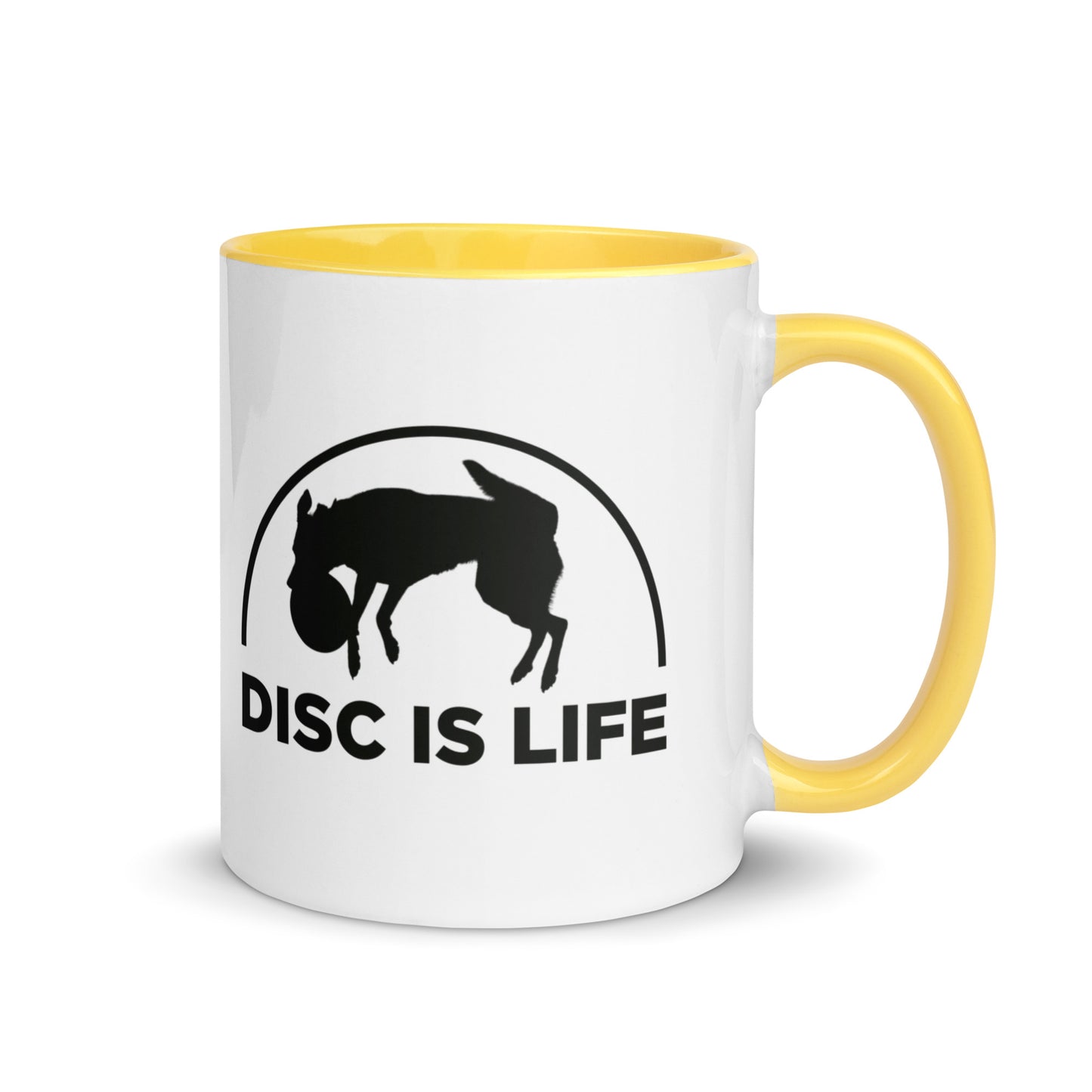 Disc is Life Mug with Color Inside