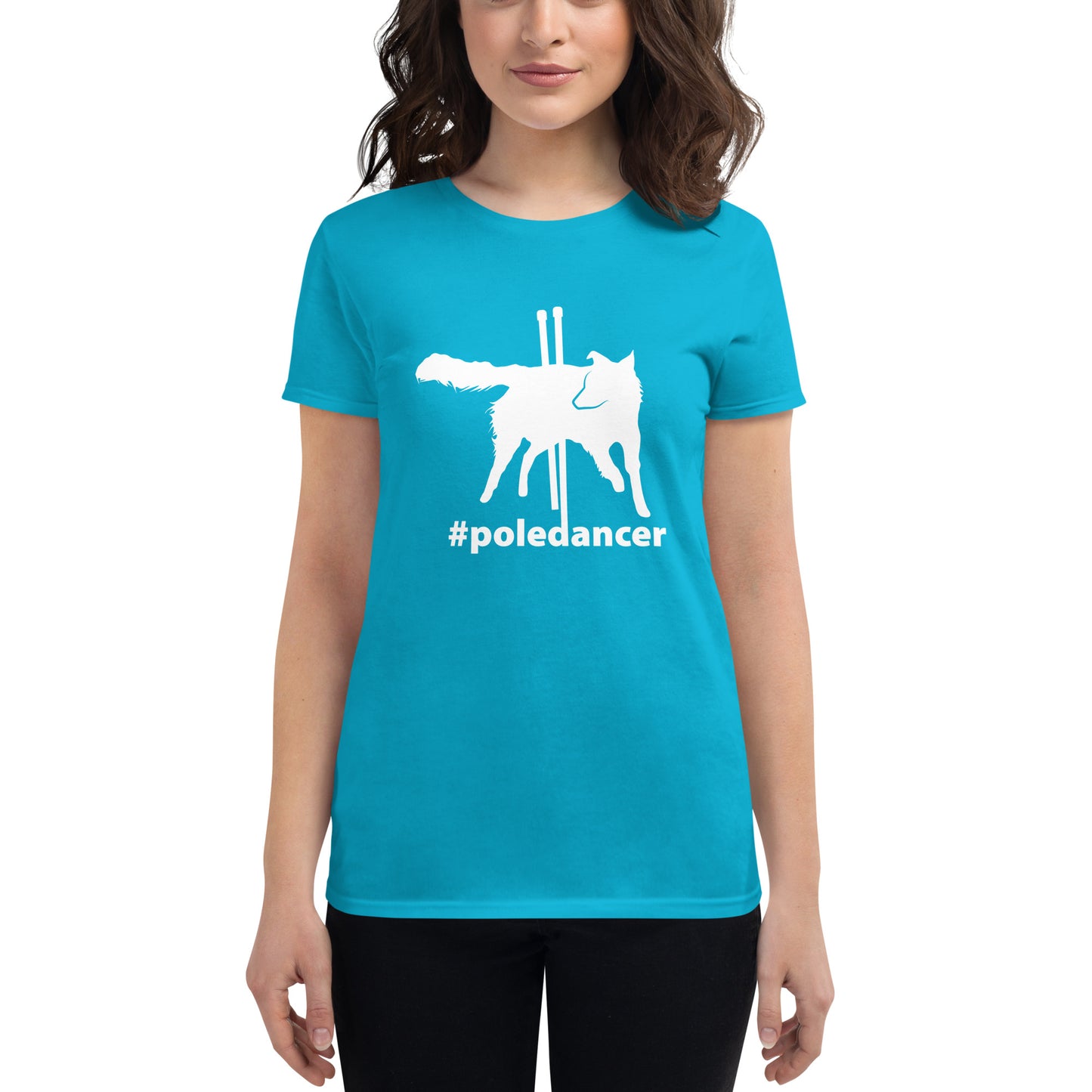 #poledancer Agility Women's short sleeve t-shirt