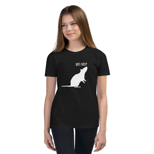 Got Rats? Youth Short Sleeve T-Shirt